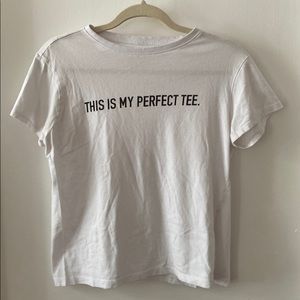 White short-sleeves shirt!